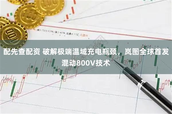 配先查配资 破解极端温域充电瓶颈，岚图全球首发混动800V技术