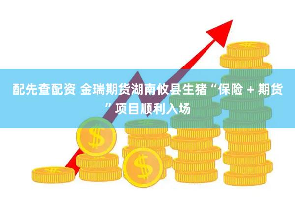 配先查配资 金瑞期货湖南攸县生猪“保险 + 期货”项目顺利入场